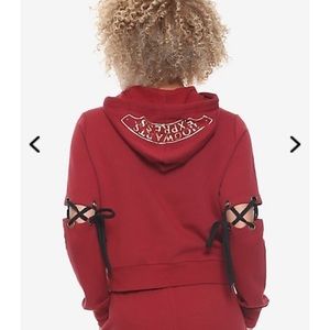 Hot Topic Jackets & Coats - Harry Potter cropped hoodie Hot Topic Jackets & Coats - Harry Potter cropped hoodie